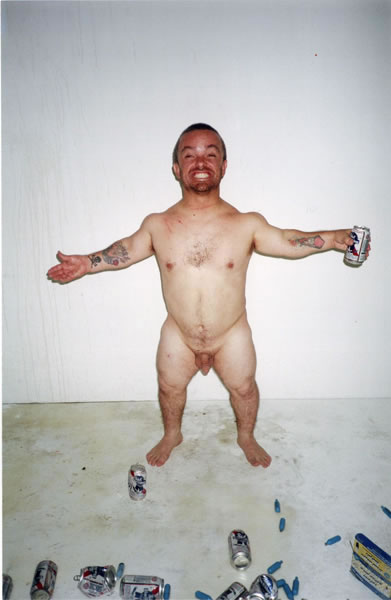 Naked midget boy